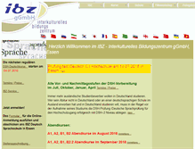 Tablet Screenshot of ibz-essen.de